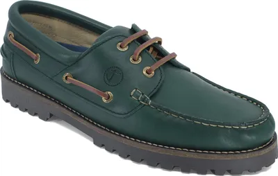 Produktbild von Herren Bootsschuhe Seajure Keem Grün Leder