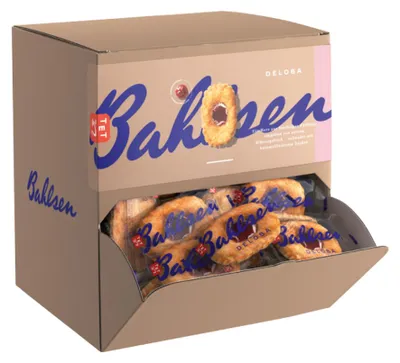 Image de Bahlsen Deloba portion de biscuits au beurre fourrés aux fruits 1040g