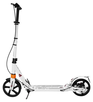 Productafbeelding van Opvouwbare kinderstep met 200 mm wielen en handrem