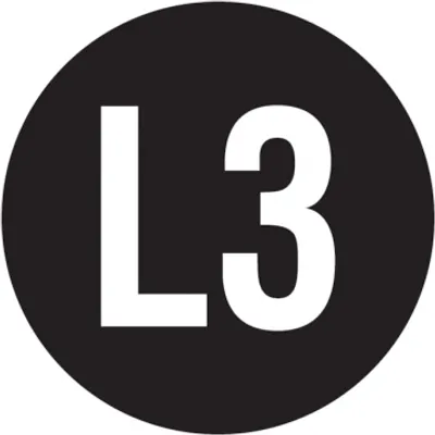 Produktbild von Dreifke® Leiterkennzeichnung, Wechselstromnetz Außenleiter 3 - 1 Bund = 100 S...