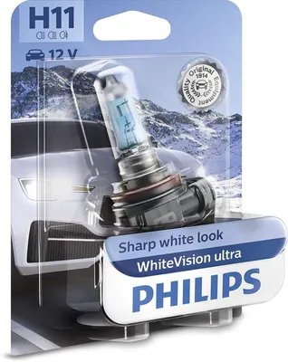 Zdjęcie produktu dla Zarowka Whitevision Ultra H11, 12V, 55W, Pgj19-2 1Szt.