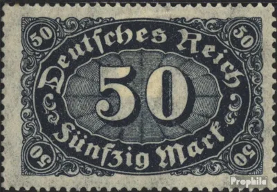 Produktbild von Briefmarken Deutsches Reich 1922 Mi 246c  gestempelt Ziffern Ergänzungs-Werte