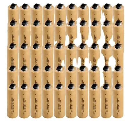 Productafbeelding van Oplaadbare batterij, 2800 mAh capaciteit, Ni-Cd technologie, 1,2V, SC, 50 stuks