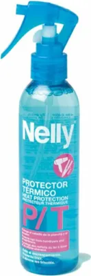 Produktbild von Nelly Hitzeschutzspray 200ml für alle Haartypen mit Frizz- & Sonnenschutz