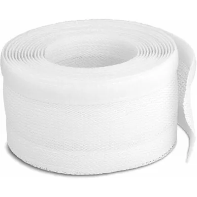 Produktbild von DELOCK Geflechtschlauch mit Klettverschluss 5 m x 32 mm weiß