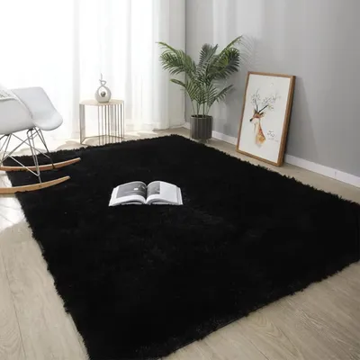Image de Tapis Pluizig - Blanc, 80x160 cm