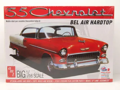 Produktbild von AMT 1452 Chevrolet Bel Air Hardtop 1955 Kunststoffbausatz 1:16