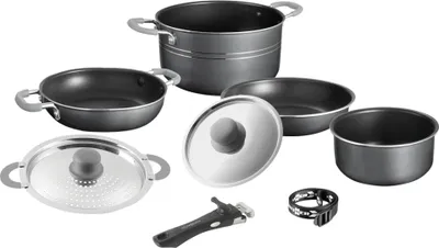 Produktbild von Brunner - Topfset Flavor 7+1 Ø 20 cm Topf- und Pfannenset Küchenkochset Geschirrset für die Küche
