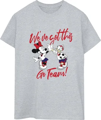 Produktbild von Disney - "We've Got This" T-Shirt für Damen BI38619 (S) (Grau)