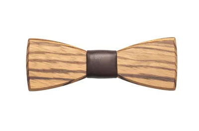 Produktbild von BeWooden Herren hölzerne Fliege Korra brown