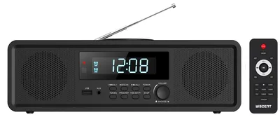 Image de Système stéréo compact avec Bluetooth - 20 watts de puissance - Intègre un lecteur CD et une radio FM
