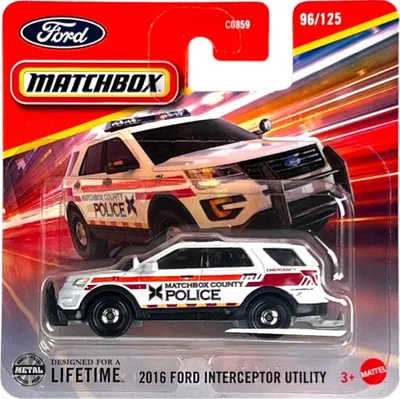 Immagine prodotto di Matchbox 2025 - 2016 Ford Interceptor Utility weiß 96/125