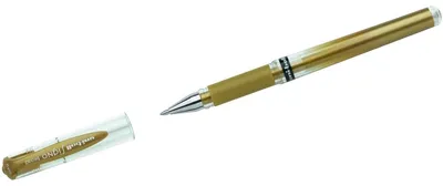 Produktbild von Gelroller Uni-Ball Signo UM 153 gold auf Blisterkarte