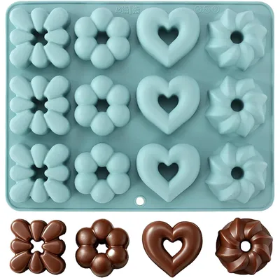 Immagine prodotto di Stampo in silicone per biscotti e torte con motivo a pan di zenzero