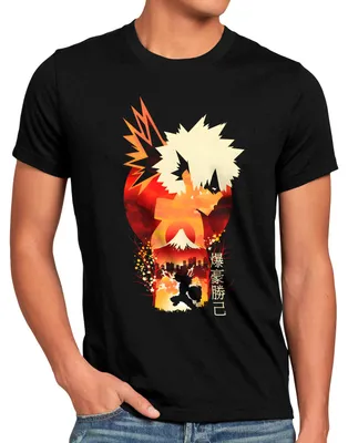 Produktbild von style3 Katsuki Bakugou Herren T-Shirt superhero japan acade mia manga