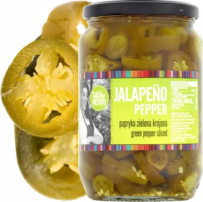 Obrázek produktu pro Papryka Jalapeno krojona w zalewie 670 g