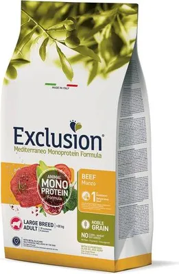 Produktbild von Exclusion NGABL12, Adult, Groß (26-44 kg), Rind, 12 kg