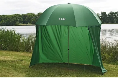 Produktbild von DAM Umbrella Tent Schirmzelt mit herausnehmbarem Rückwand Anglerschirm Angelschirm