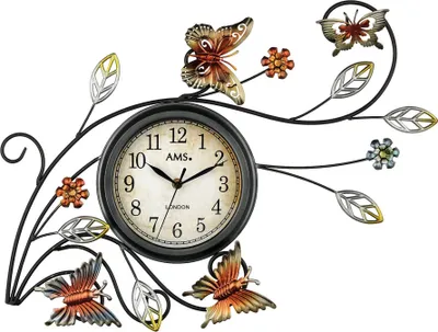 Produktbild von AMS Quarz-Wanduhr, Quarzwerk, 57x43x5cm, 9446