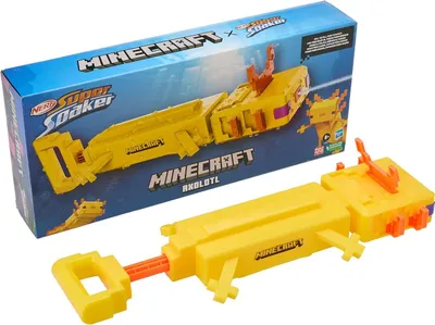 Produktbild von Vodná pištoľ Nerf Supersoaker Minecraft Axol