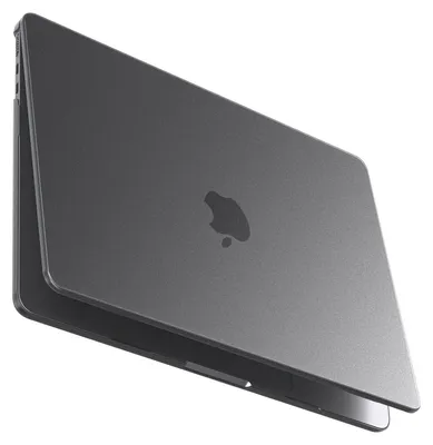 Productafbeelding van Solidchoice - Hardshell Case voor MacBook Air 15 inch, Frosted Black