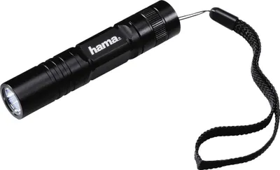 Produktbild von hama LED-Taschenlampe Regular R-98, Schwarz