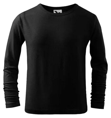 Produktbild von Malfini - T-Shirt für Kinder, Langärmlig PP11410 (158) (Schwarz)
