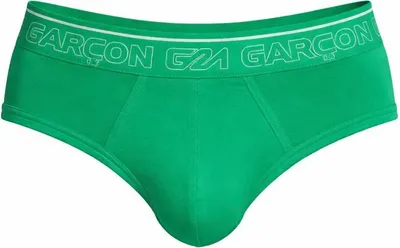 Image de Garçon - Sous-vêtement Slips Hommes - Courtside Green Brief - 1x Taille XL