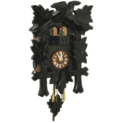 Image de Trenkle - 2018_PQ_noir - horloge murale coucou - Quartz - Kuckulino Color Edition