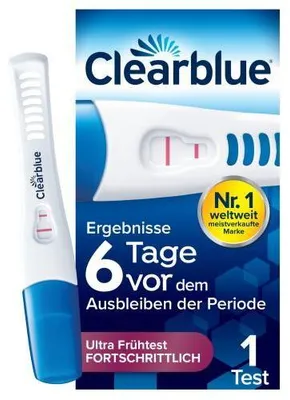 Immagine prodotto di Test di gravidanza Clearblue, 6 giorni prima, 2 ormoni, 1 pezzo