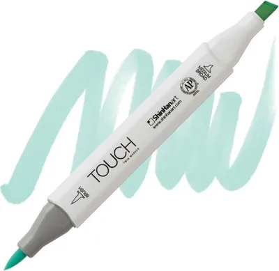 Obrázok produktu pre TOUCH obojstranný alkoholový popisovač Brush & Chisel, BG178 Cool shadow