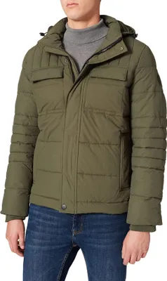 Produktbild von 27277 S Oliver, ,  Herren Winterjacke, warm wattierte Steppjacke, olive, XXL