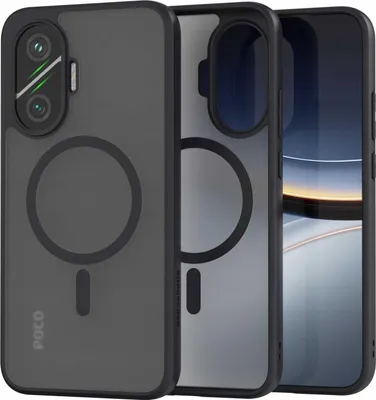 Produktbild von Spacecase Hybrid Mag Poco F7 5G black
