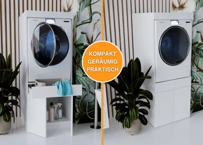 Image de Armoire pour lave-linge RAUMHIRSCH Armoire pour lave-linge et sèche-linge