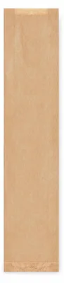 Produktbild von 1000x Papierfaltenbeutel Papiertüten braun für Baguettes 12 + 5 x 59 cm