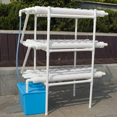 Produktbild von Sada hydroponického systému 108 výsadbových míst s 3 vrstvami + hadice