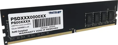 Produktbild von Patriot Memory Signature Line PSD416G320081, 16 GB, 1 x 16 GB, DDR4, 3200 MHz, 288-pin DIMM
