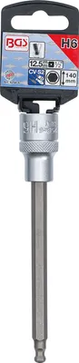 Produktbild von BGS 4258-6 Bit-Einsatz, 6 mm, Innen-6-kant m. Kugelkopf, 12,5 (1/2)