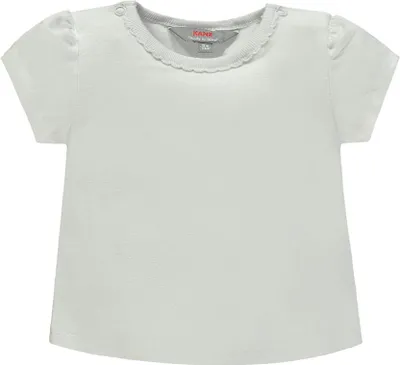 Produktbild von Baby Mädchen Kurzarmbluse, weiß Kanz