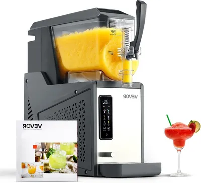 Produktbild von Slushmaschine – Slush-Eis-Maschine – Eismaschine – Margarita-Maschine – Milchshake-Maschine – Fassungsvermögen: 4 Liter