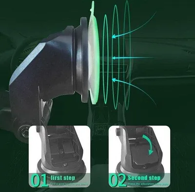 Zdjęcie produktu dla Mały wentylator USB z obrotem o 360 stopni do samochodu