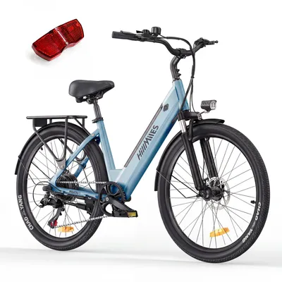 Produktbild von HillMiles E Bike, City E-Bike & E-Hollandrad mit 36V 13Ah Akku bis zu 80-100km, SHIMANO 7-Gang, 250W Motor&25km/h, MileCity1