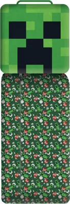 Image de Sac de couchage Minecraft Vert 50 x 130 cm - Polyester