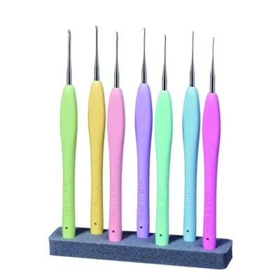 Zdjęcie produktu dla Zestaw szydełek Clover Amour / 0.6-1.75 mm / 7 szt.