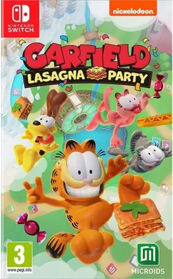 Obrázek produktu pro Microids Garfield Lasagna Party, Nintendo Switch, E (bez omezení)