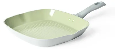 Grillpfanne 28 cm, Keramik-Antihaft, PFAS-frei, Induktion