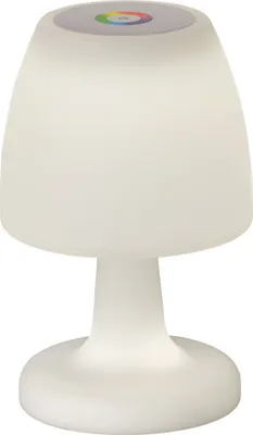 Produktbild von FHL Barletta LED Akku Außenleuchte USB 1,6W RGBW steuerbar dimmbar weiß IP44 850213