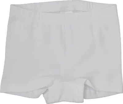Produktbild von HERMKO 2710 Mädchen-Pant Panty aus 100% Baumwolle, Girl Unterhose Hose, Farbe:weiß, Größe:140