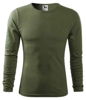 Produktbild von Malfini - T-Shirt für Herren, Schmal, Langärmlig PP11377 (M) (Khakigrün)