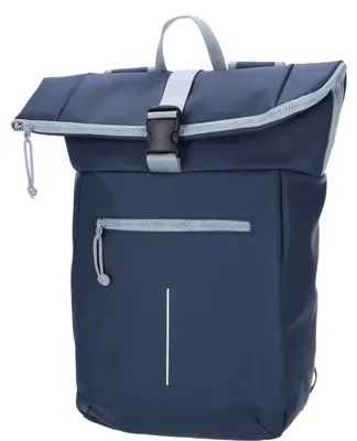 Produktbild von TheTrueC Stylischer Cityrucksack mit großem Stauraum Bennie navy/grau : navy/grau Farbe vom Hersteller: navy/grau